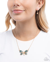 Load image into Gallery viewer, Dragonfly Direction Gold Necklace