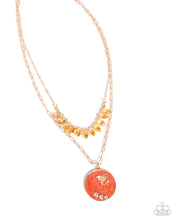 Load image into Gallery viewer, Bee Bravado Orange Necklace