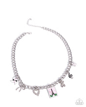 Load image into Gallery viewer, Parisian Pedestal Pink Necklace