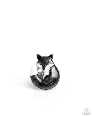 Fateful Fox Silver Ring