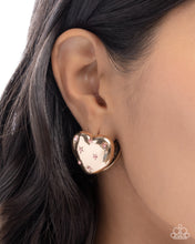 Load image into Gallery viewer, Sweetheart Stars Pink Hinged Hoops