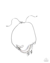 Load image into Gallery viewer, Whimsical Whale Silver Bracelet