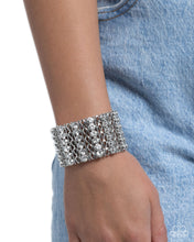 Load image into Gallery viewer, Reflective Rows White Bracelet