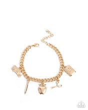 Load image into Gallery viewer, School is in Session Gold Bracelet