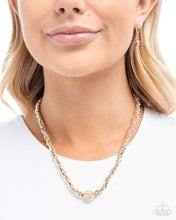 Load image into Gallery viewer, Bossy Bling Gold Necklace