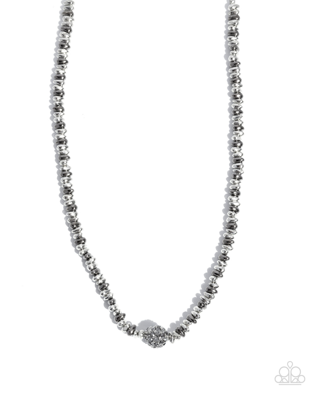 Bossy Bling Silver Necklace