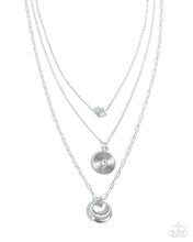 Load image into Gallery viewer, Layered Lineup White Necklace
