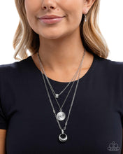 Load image into Gallery viewer, Layered Lineup White Necklace