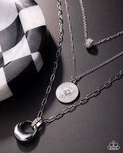 Load image into Gallery viewer, Layered Lineup White Necklace