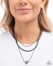 Load image into Gallery viewer, True Love Tiers Black Necklace