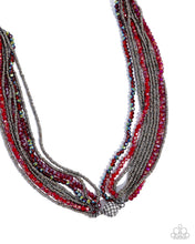 Load image into Gallery viewer, Rushing Radiance Red Necklace