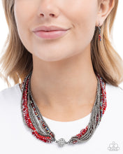 Load image into Gallery viewer, Rushing Radiance Red Necklace