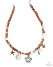 Load image into Gallery viewer, Operation Ocean Brown Necklace