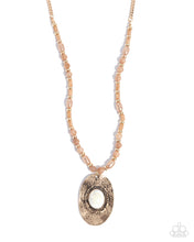 Load image into Gallery viewer, Worn Whimsy Brown Necklace