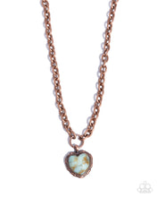 Load image into Gallery viewer, Heartfelt Horoscope Copper Necklace