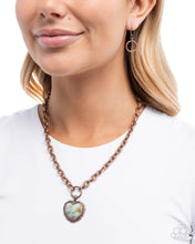 Load image into Gallery viewer, Heartfelt Horoscope Copper Necklace