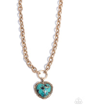 Load image into Gallery viewer, Heartfelt Horoscope Green Necklace
