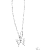Load image into Gallery viewer, Fluttering Fuel Silver Necklace