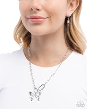 Load image into Gallery viewer, Fluttering Fuel Silver Necklace