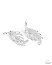 Load image into Gallery viewer, Leafy Lure Silver Earrings