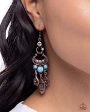 Load image into Gallery viewer, Santa Fe Sashay Copper Earrings
