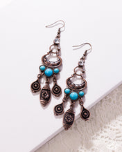 Load image into Gallery viewer, Santa Fe Sashay Copper Earrings