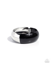 Load image into Gallery viewer, Painted Paramount Black Hinged Bracelet