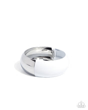 Load image into Gallery viewer, Painted Paramount White Hinge Bracelet