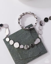 Load image into Gallery viewer, Abstract Arrangement Silver Necklace