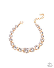Load image into Gallery viewer, Sizable Shimmer Gold Bracelet