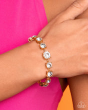 Load image into Gallery viewer, Sizable Shimmer Gold Bracelet