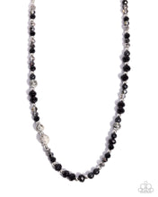 Load image into Gallery viewer, Playful Pattern Black Necklace