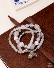 Load image into Gallery viewer, Leafy Lounge White Bracelet
