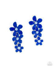 Load image into Gallery viewer, Crack of BLOOM Blue Earrings