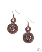 Load image into Gallery viewer, Ravishing Rings Copper Earrings