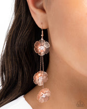 Load image into Gallery viewer, Audaciously Aerial Rose Gold Earrings