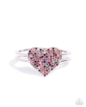 Load image into Gallery viewer, Significant Shimmer Pink Hinged Bracelet