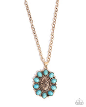 Load image into Gallery viewer, Santa Fe Score Gold Necklace