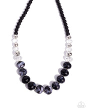 Load image into Gallery viewer, Swirl Simplicity Black Necklace