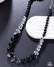 Load image into Gallery viewer, Swirl Simplicity Black Necklace