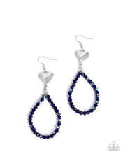 Load image into Gallery viewer, Treasured Teardrops Blue Earrings