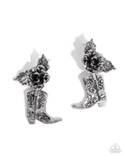 Load image into Gallery viewer, Dancing Boots Silver Earrings