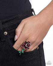 Load image into Gallery viewer, Boutonniere Bling Red Ring