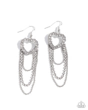 Load image into Gallery viewer, Haute Hangout White Earrings