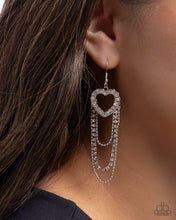 Load image into Gallery viewer, Haute Hangout White Earrings