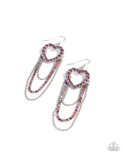Load image into Gallery viewer, Haute Hangout Purple Earrings