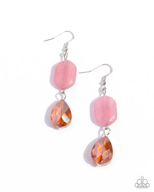Brilliant Beauty Queen Pink Earrings