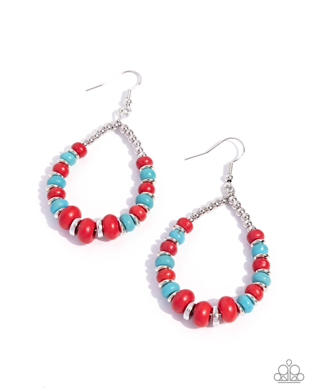 Carefree Color Red Earrings