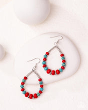 Load image into Gallery viewer, Carefree Color Red Earrings