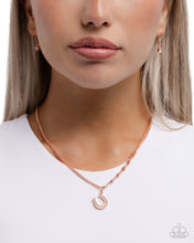 Load image into Gallery viewer, Horseshoe Headline Copper Necklace